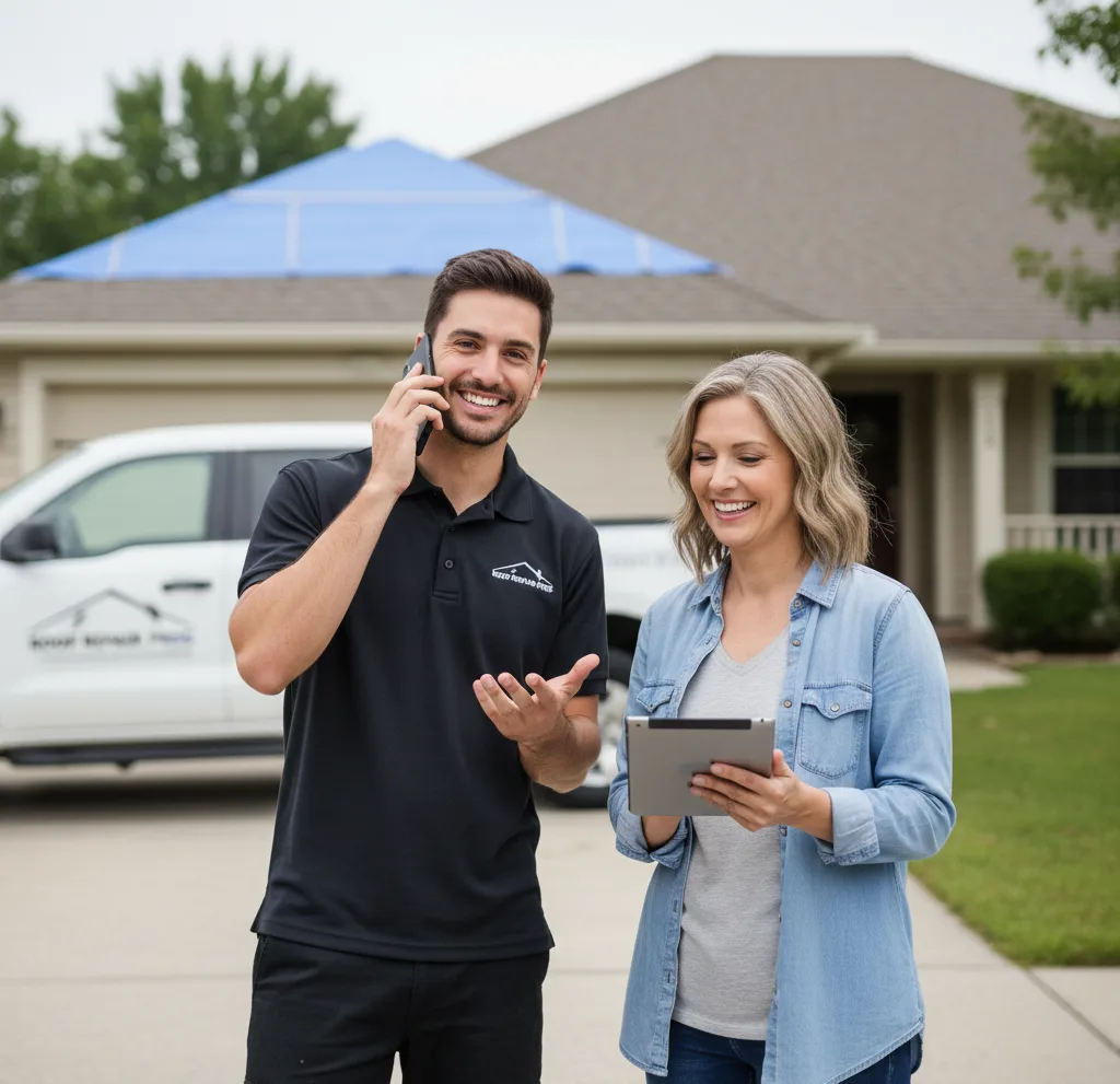 Modern Solutions Roof Repair customer support in Hyrum